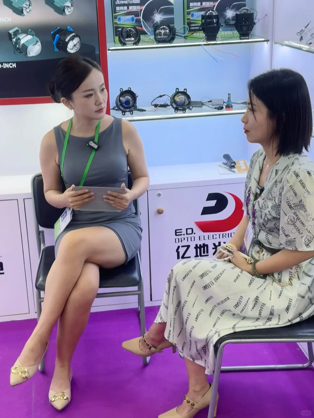 在广交会拍到人生照片，走访客户要美美哒