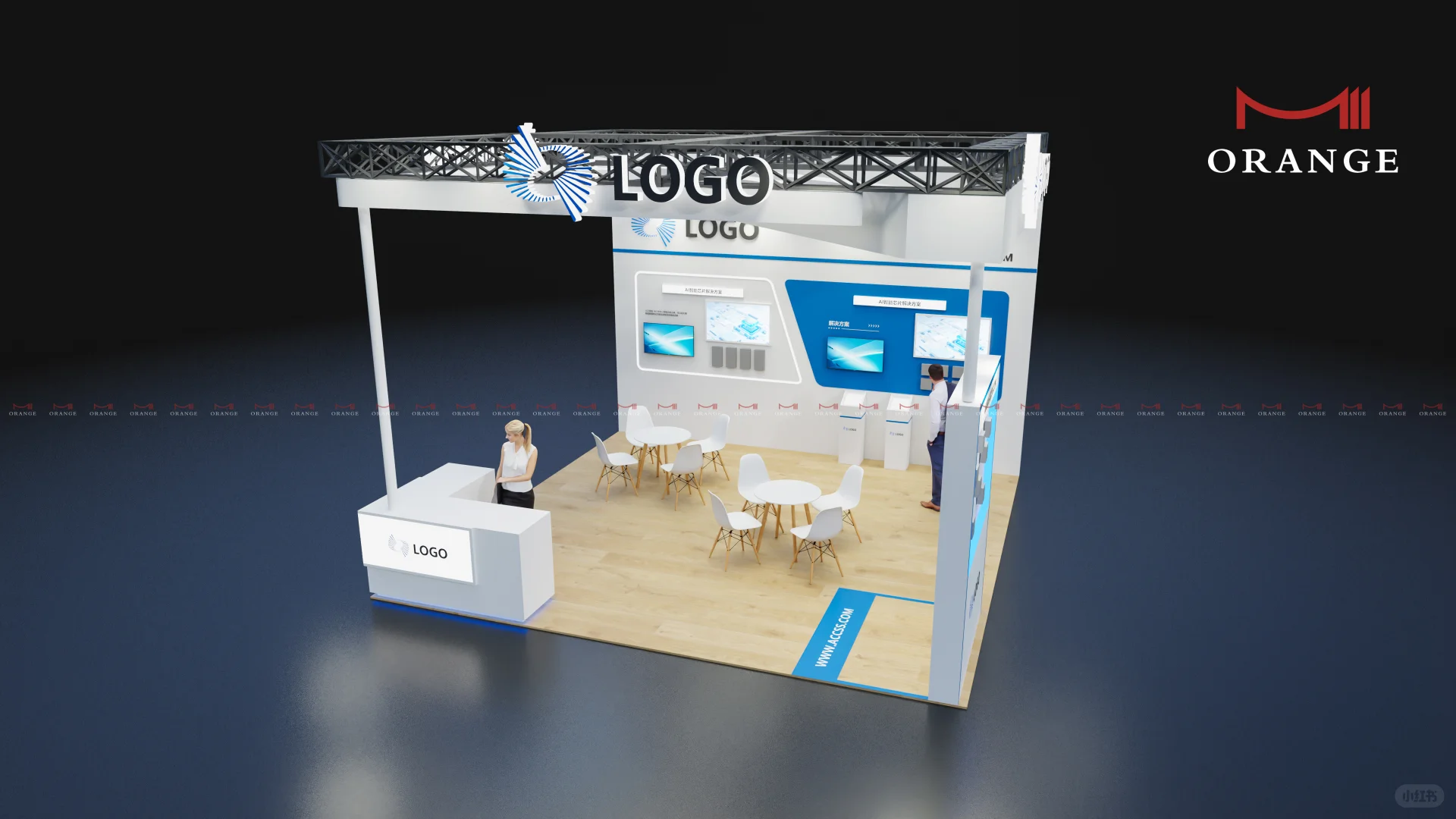 36平电子小展台