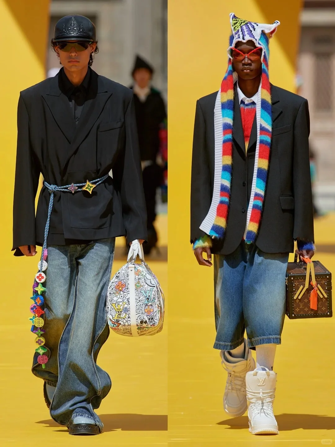 秀场色彩 | Louis Vuitton 2023春夏男装