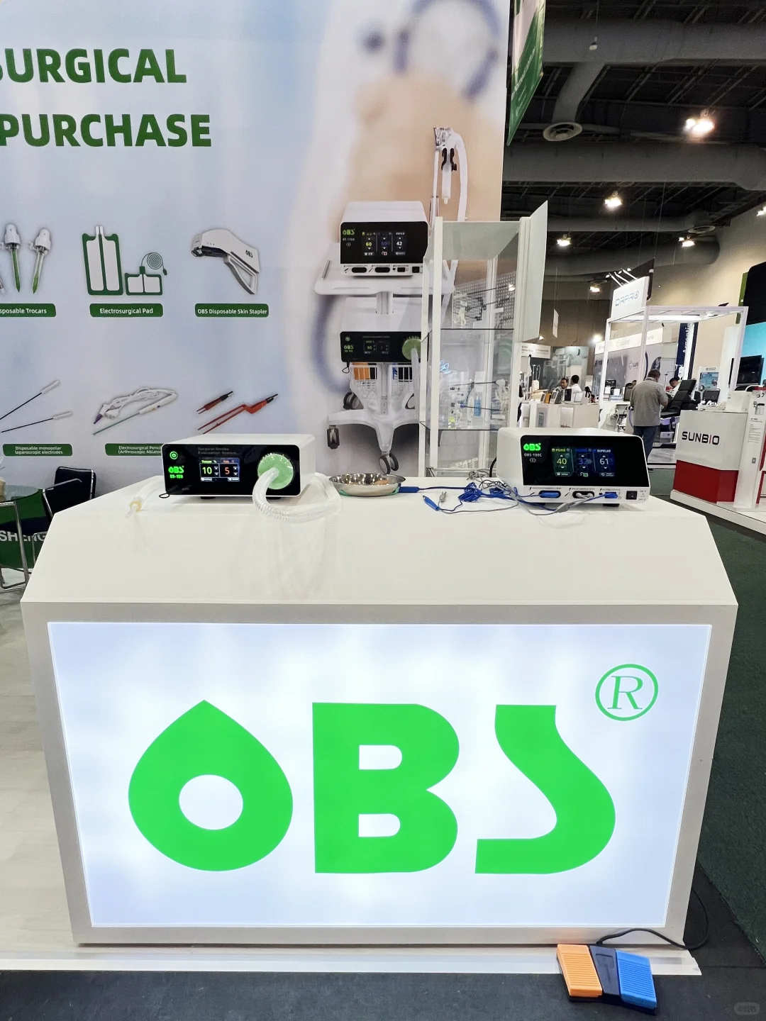 OBS百生盛装亮相墨西哥国际医疗展ExpoMed