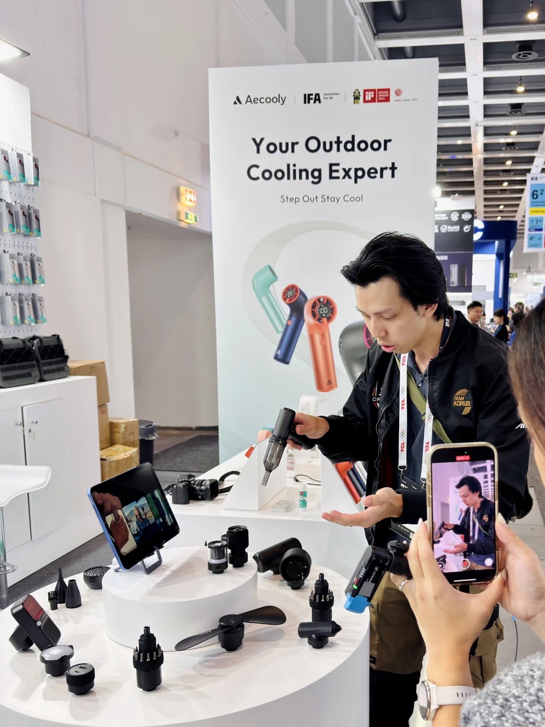 ? 现场直击｜Aecooly酷爽亮相柏林IFA展会