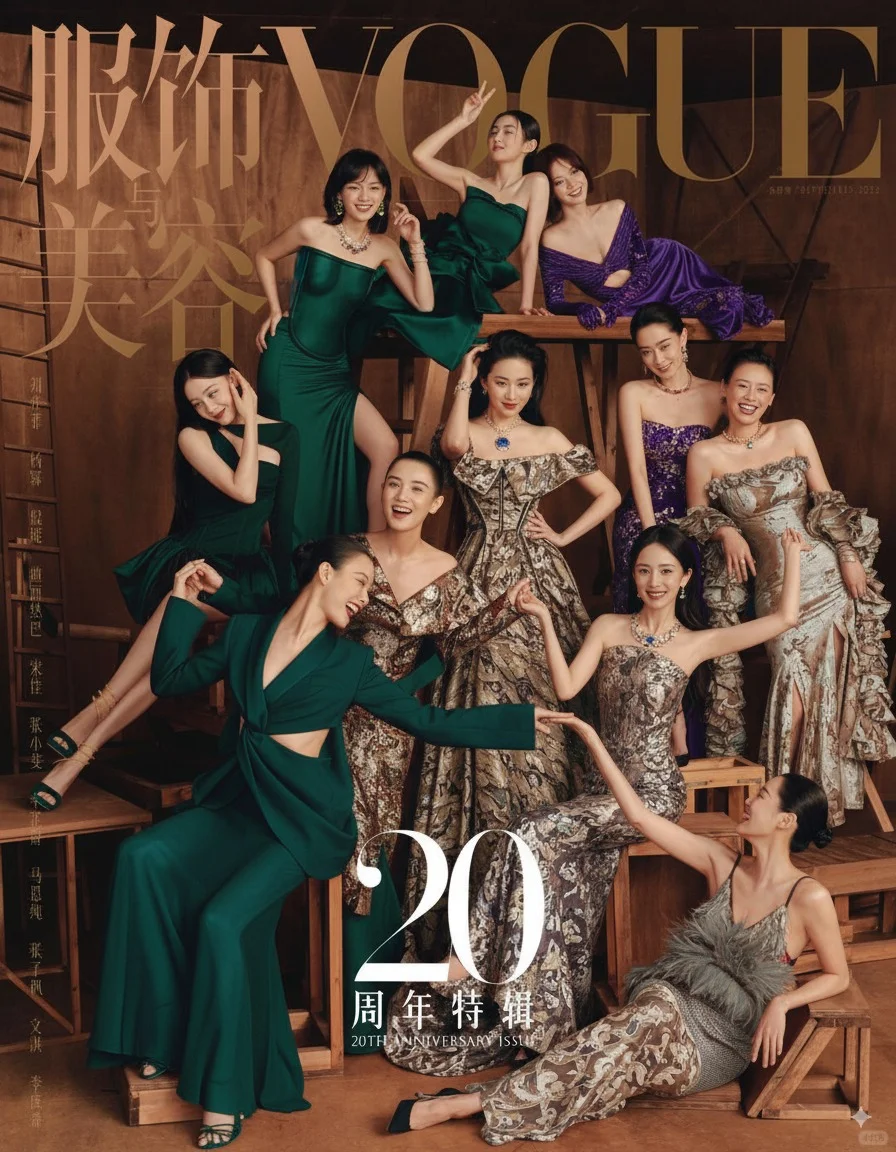 如果二十周年封面……