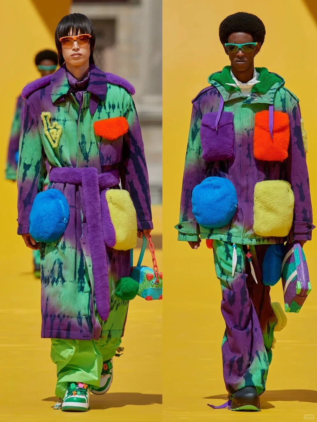 秀场色彩 | Louis Vuitton 2023春夏男装