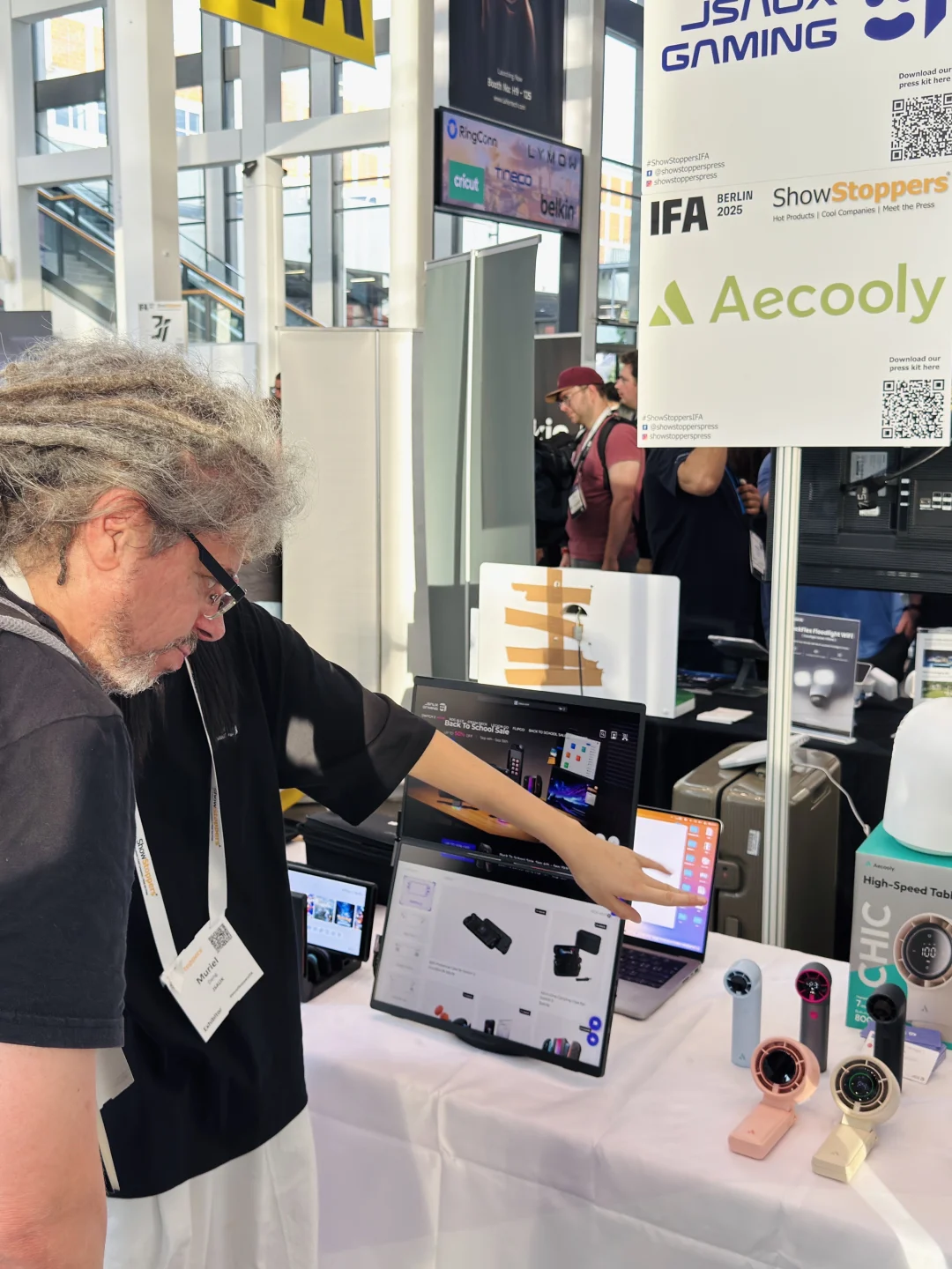 ? 现场直击｜Aecooly酷爽亮相柏林IFA展会