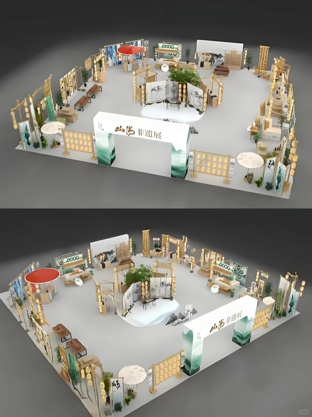 非遗展集市被美到失语?