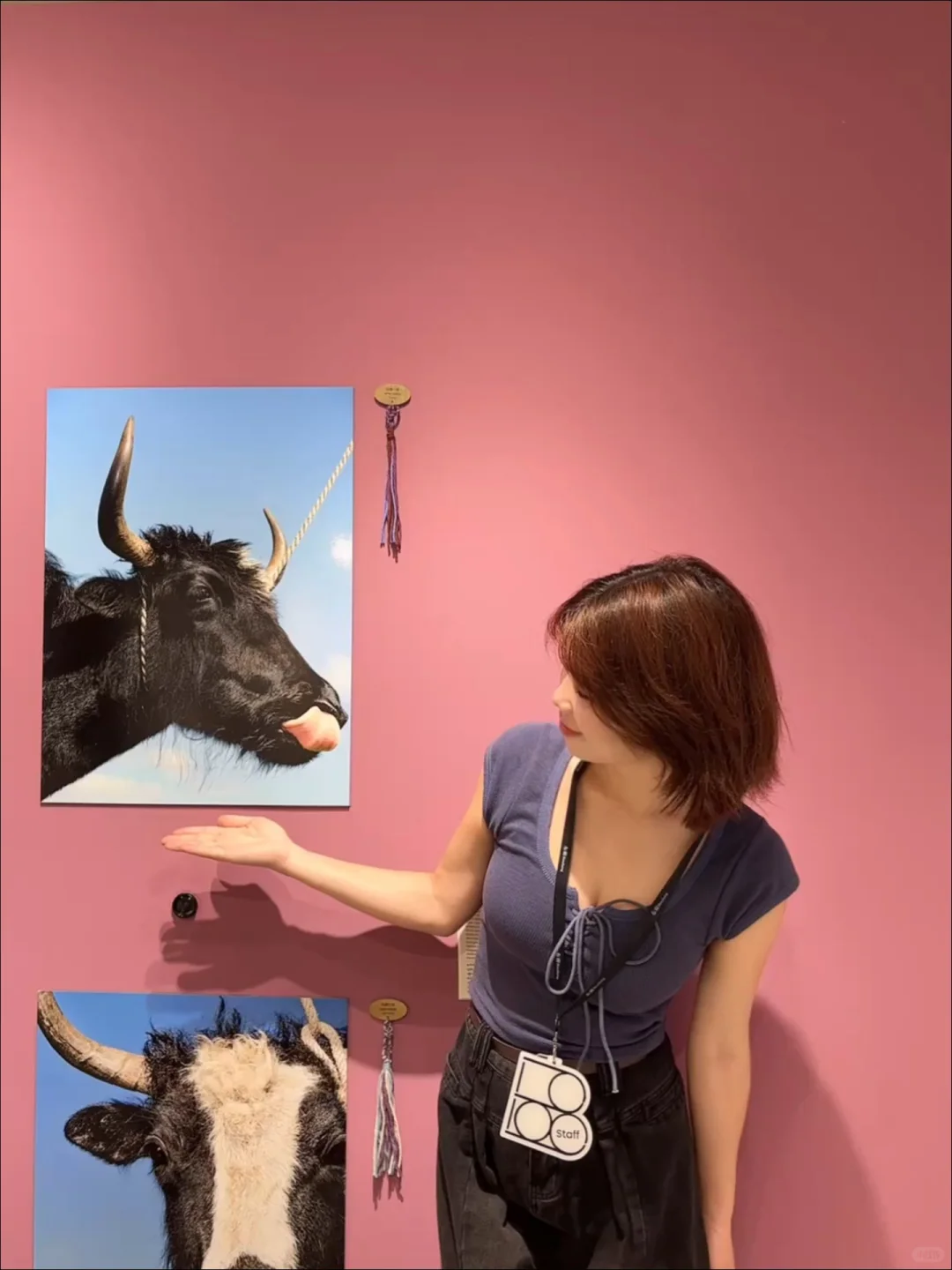 牛马的合影啦（重生之我在上海免费看展）