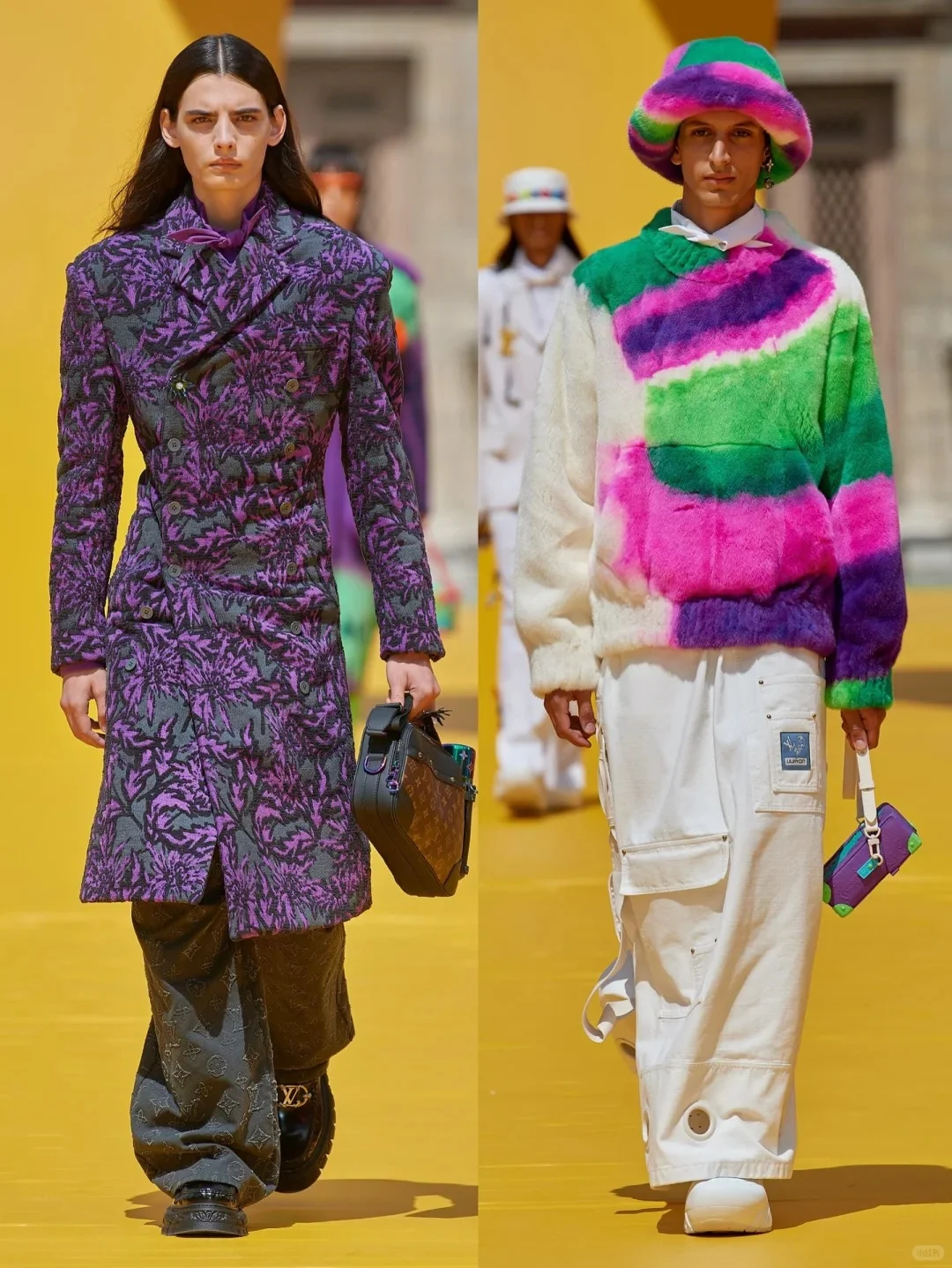 秀场色彩 | Louis Vuitton 2023春夏男装