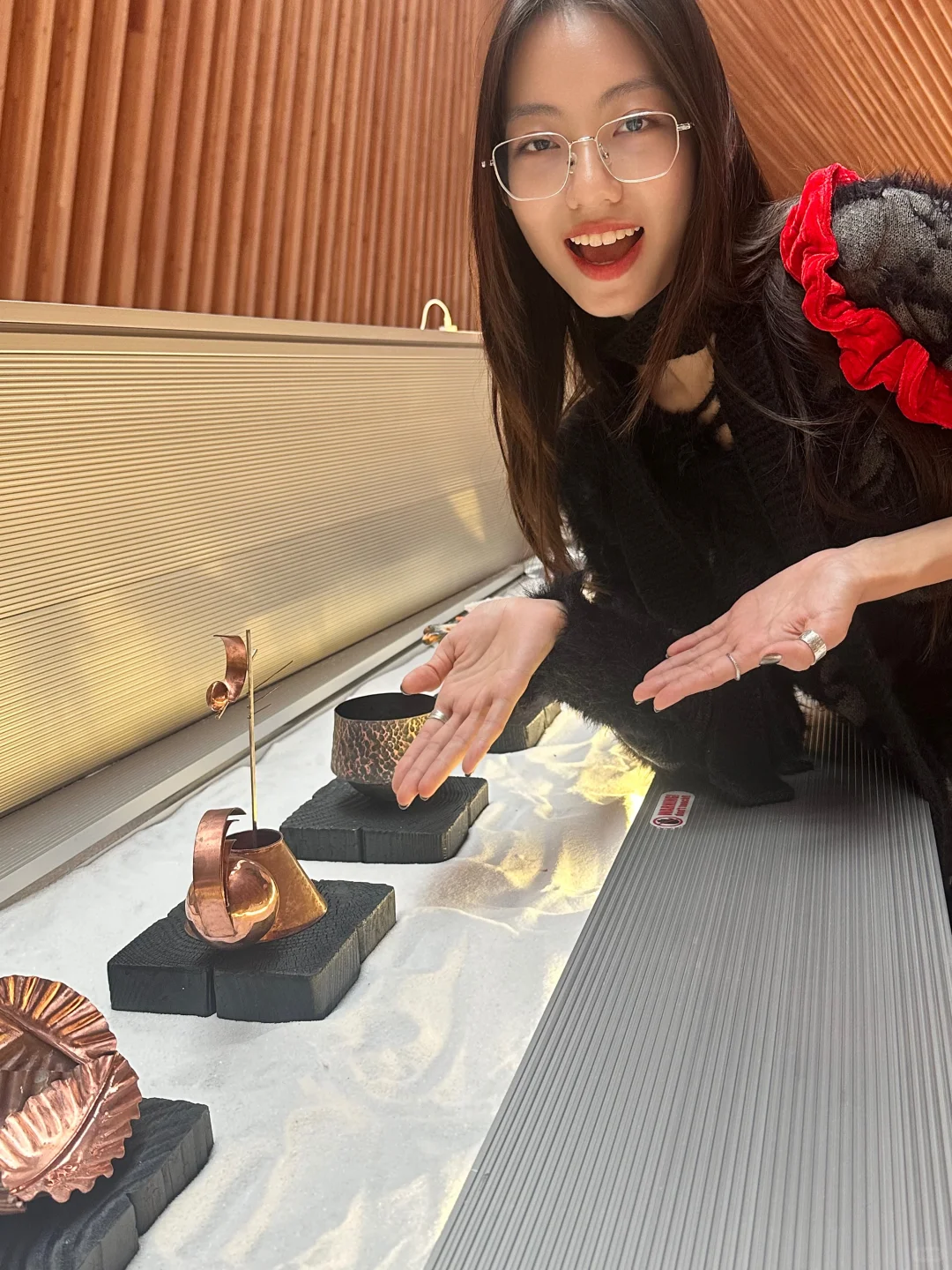 大屋顶的新展览看到自己的作品了