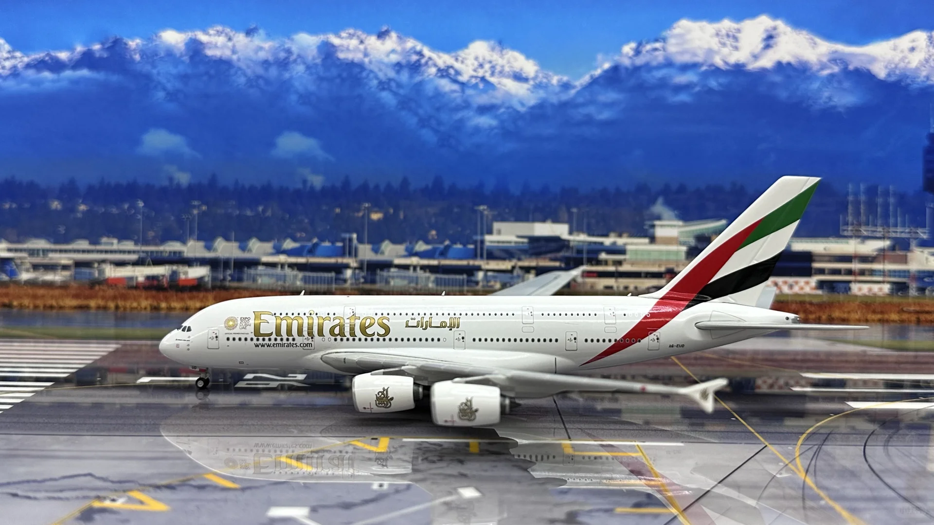 「从南京起飞」384阿联酋航空A380-800世博会