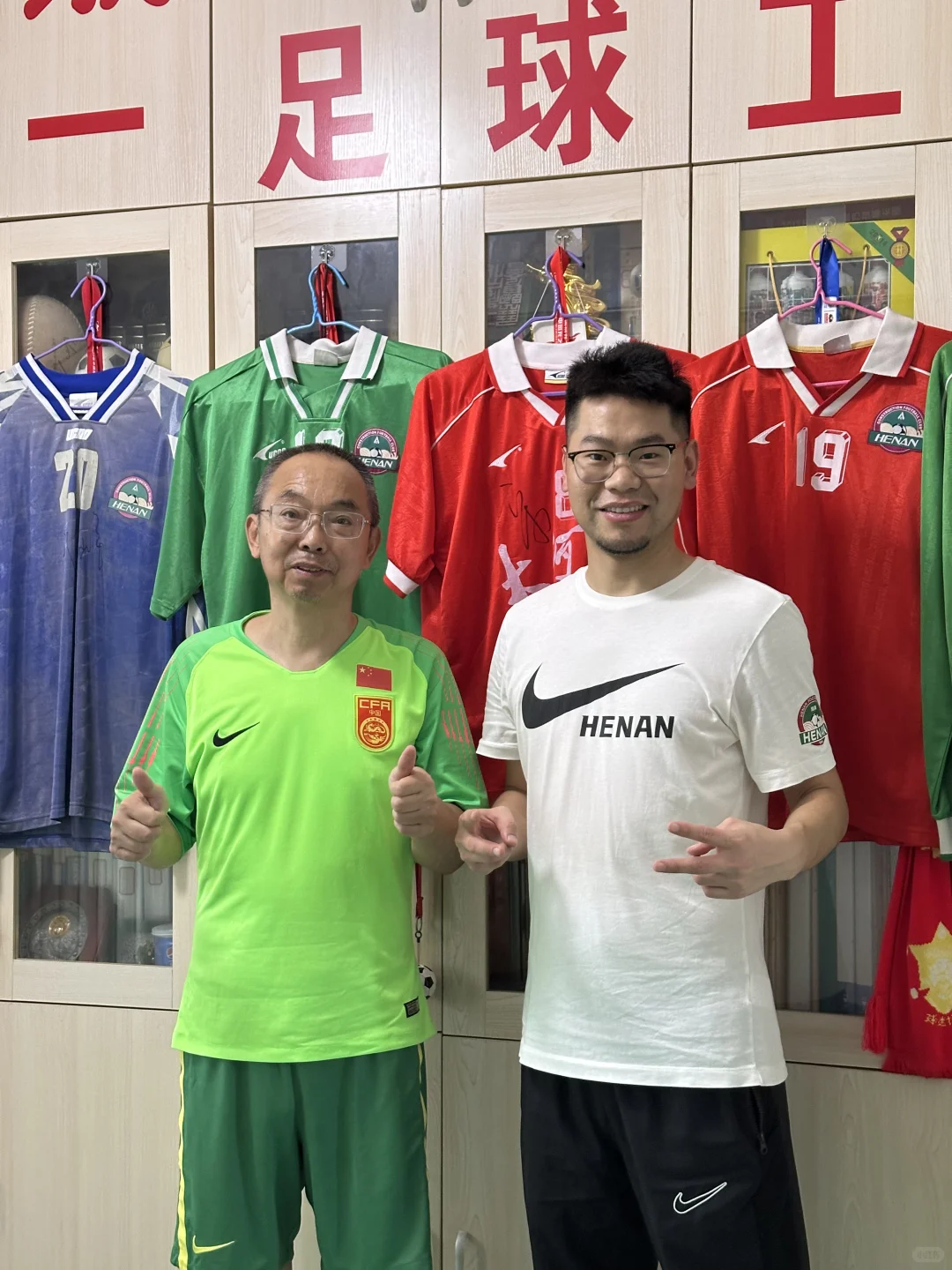 河南足球｜参观张五一老师足球工作室—蹴鞠堂