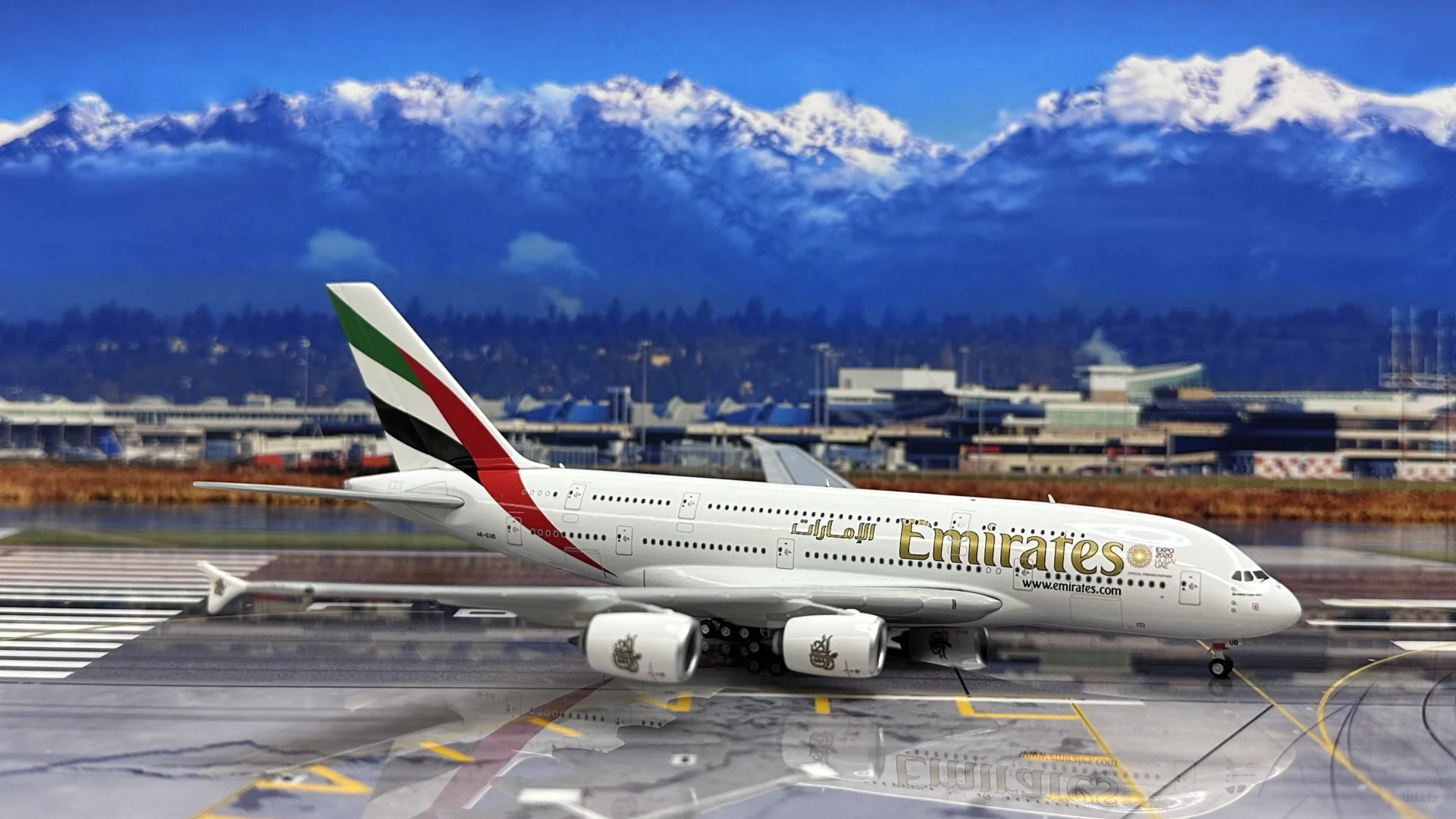 「从南京起飞」384阿联酋航空A380-800世博会