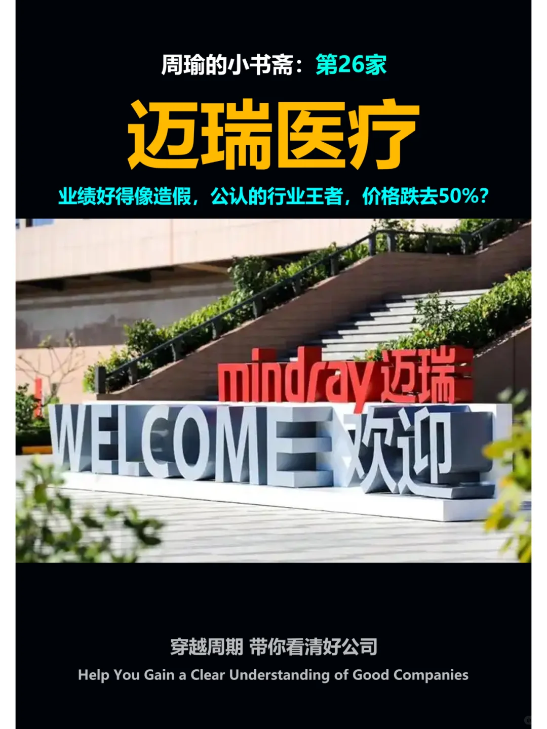 迈瑞医疗:医疗器械王者,华为入场,利空?