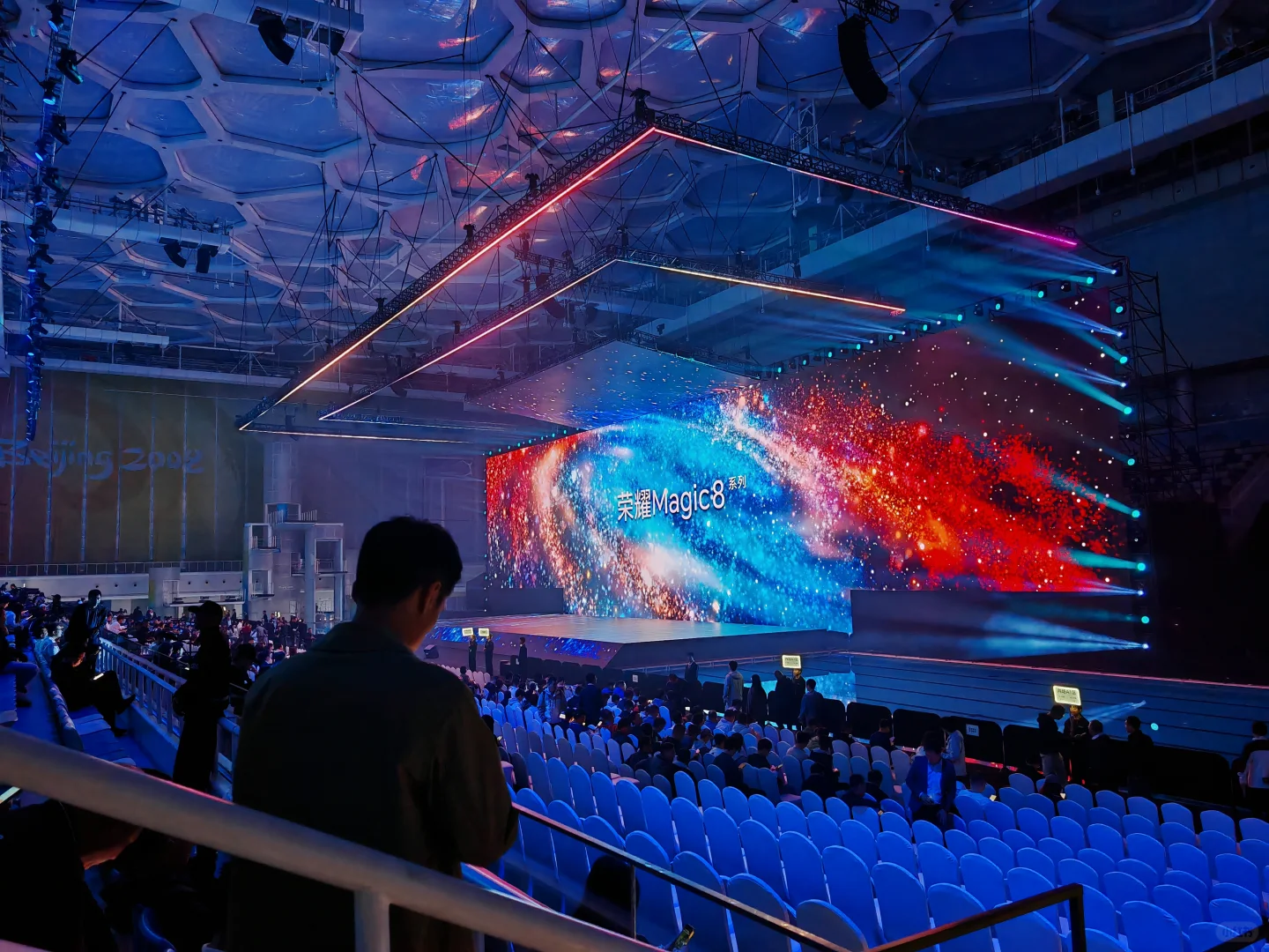 荣耀Magic8发布会见到谢霆锋啦