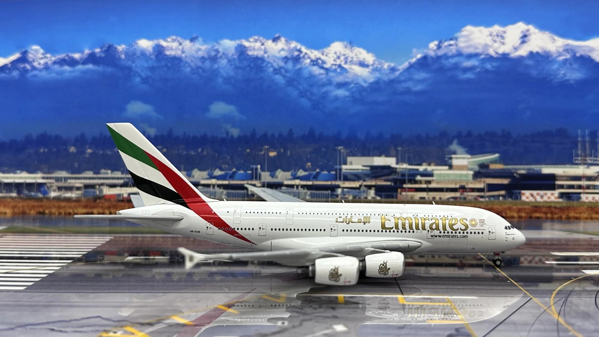 「从南京起飞」384阿联酋航空A380-800世博会