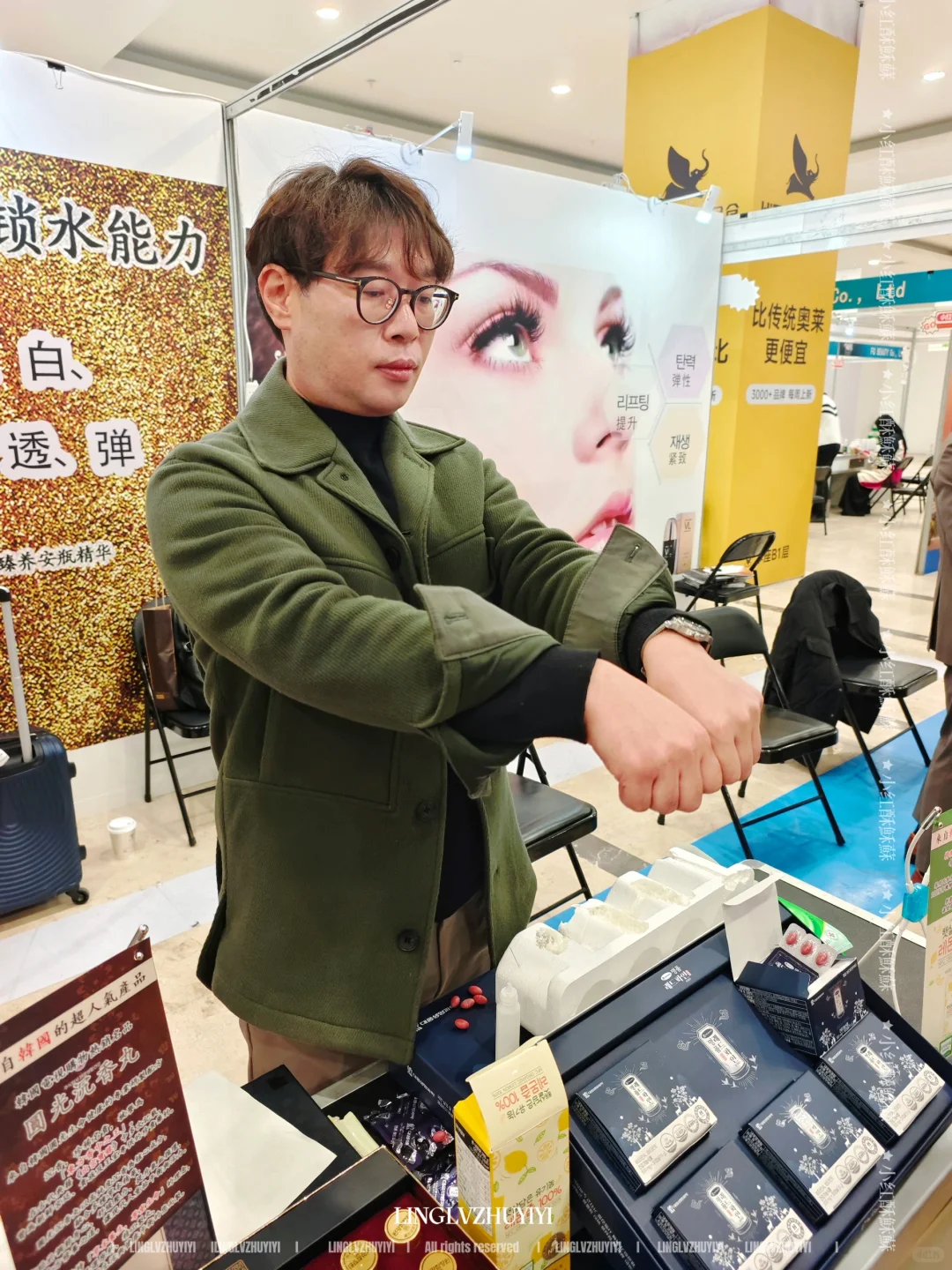 龙之梦韩妆展又是惊呆我的一天!