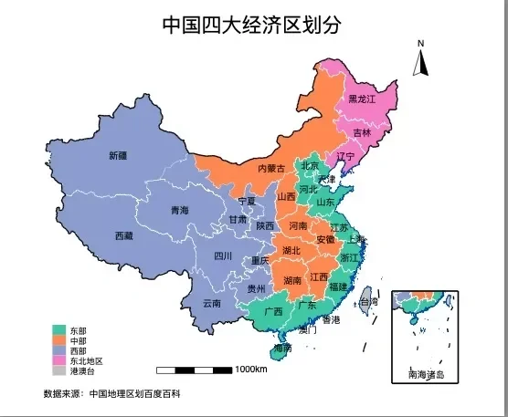 流动的韵律——中国经济圈的地理画卷