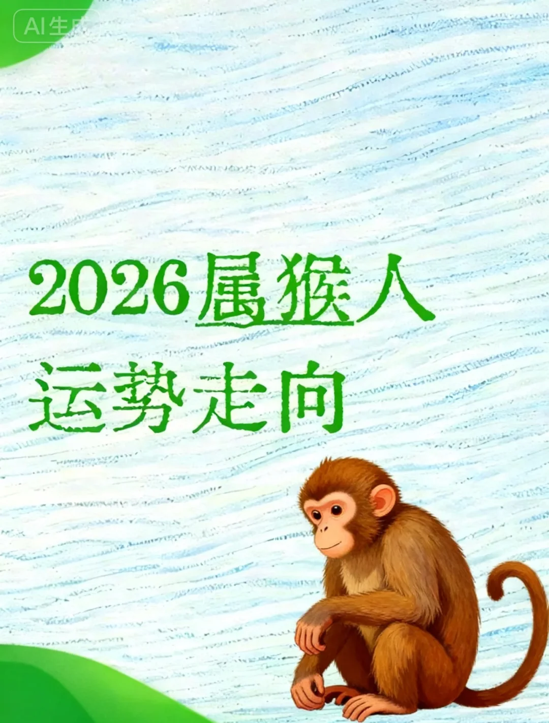 ?生肖猴2026年整体剧本分析～