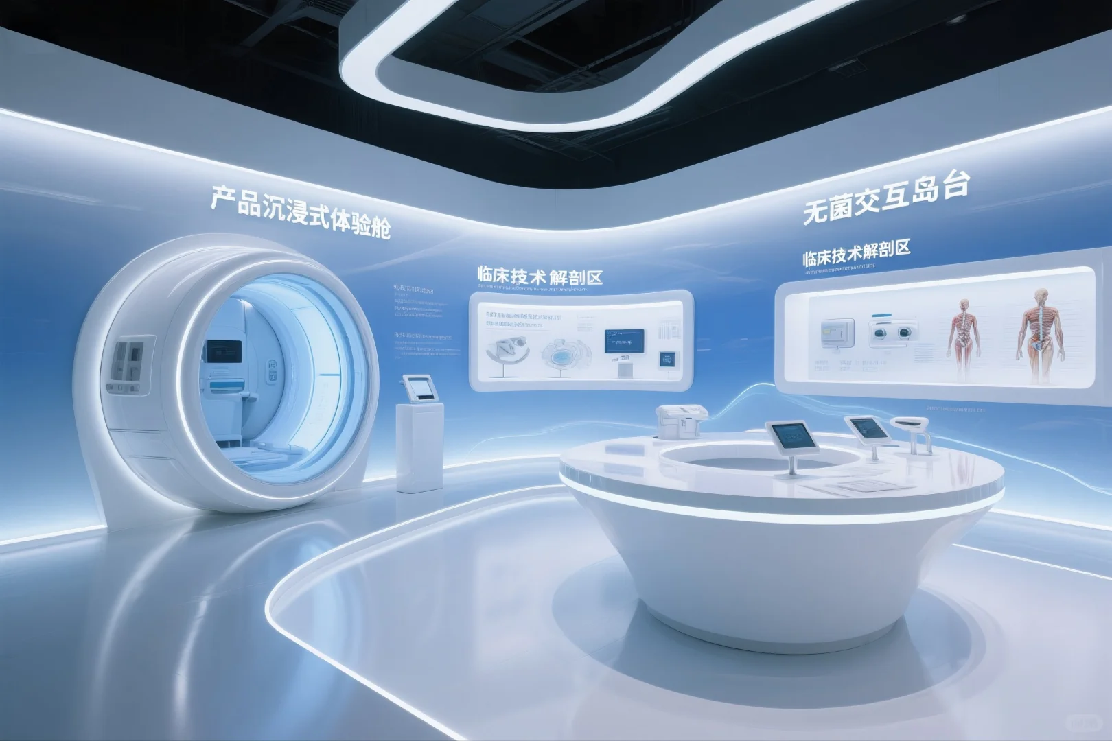 085｜AI-100套展台案例｜高端医疗器械行业