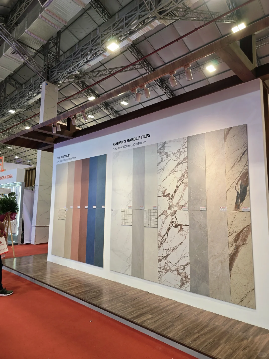 今天去逛了胡志明国际建材展