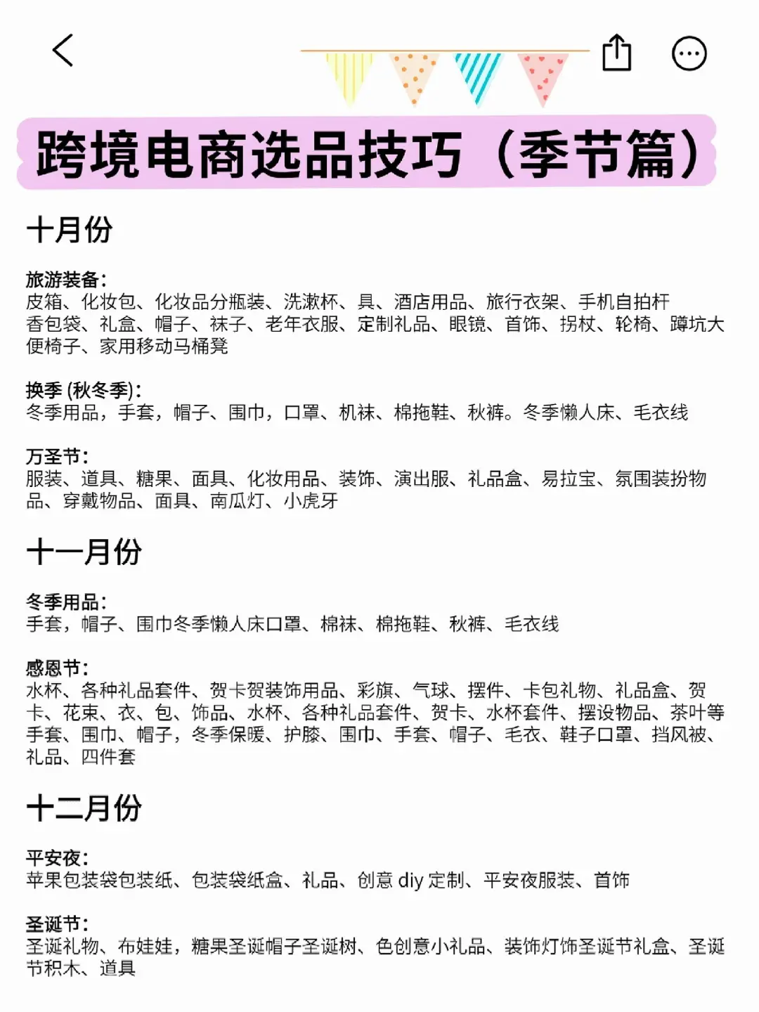 2025亚马逊全年选品（下半年旺季）