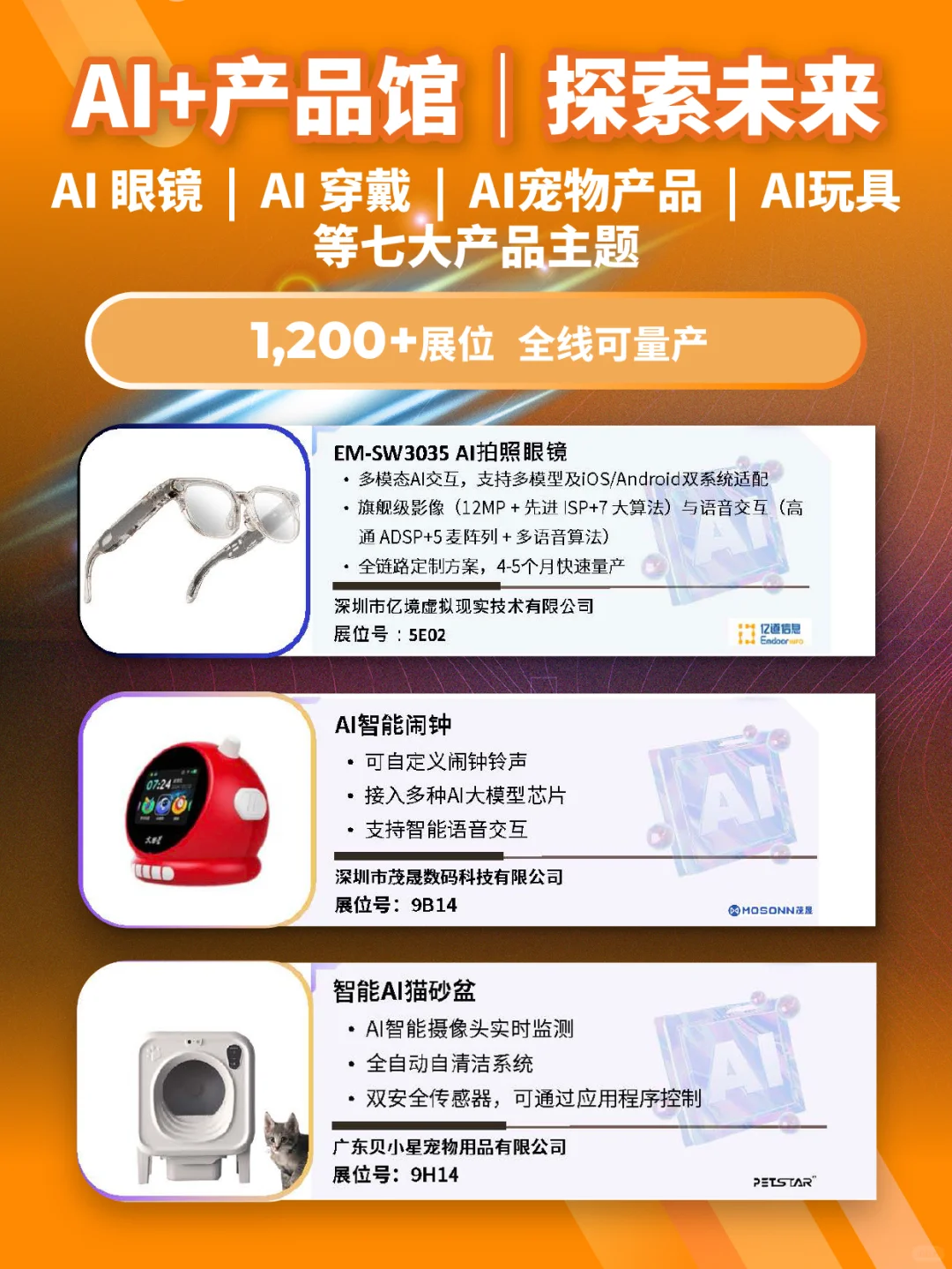 今天开幕?二期展会直通全球AI生态中心