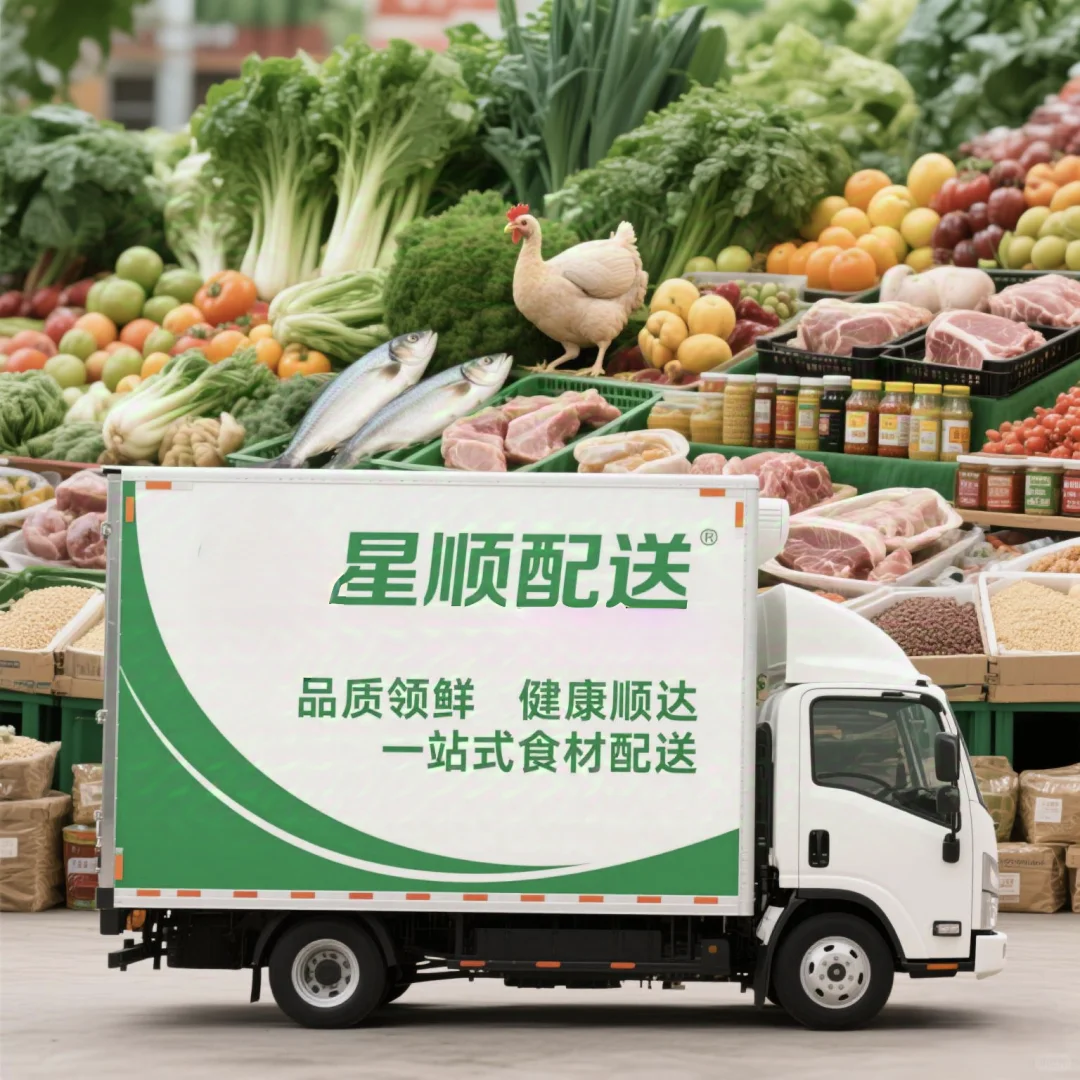 星顺配送 一站式食材配送 全城冷链配送