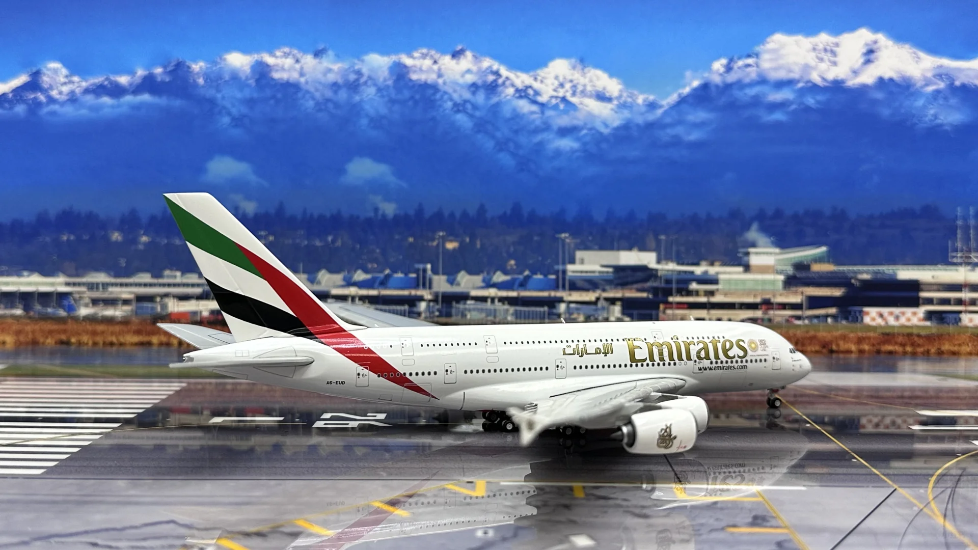 「从南京起飞」384阿联酋航空A380-800世博会