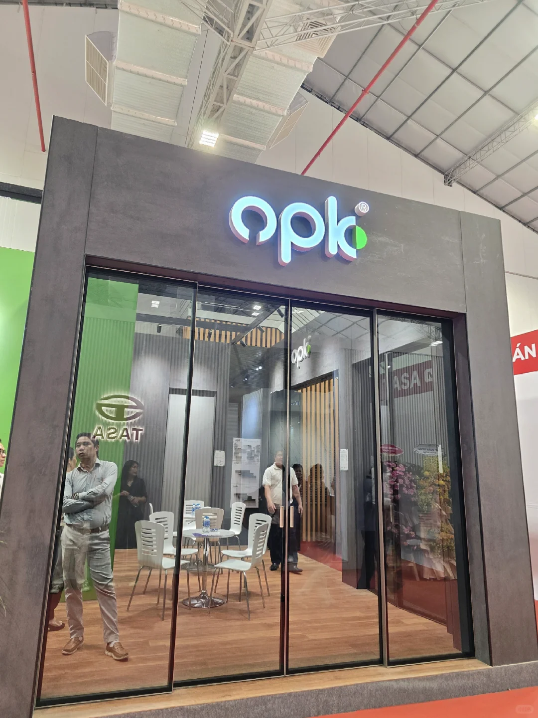 今天去逛了胡志明国际建材展