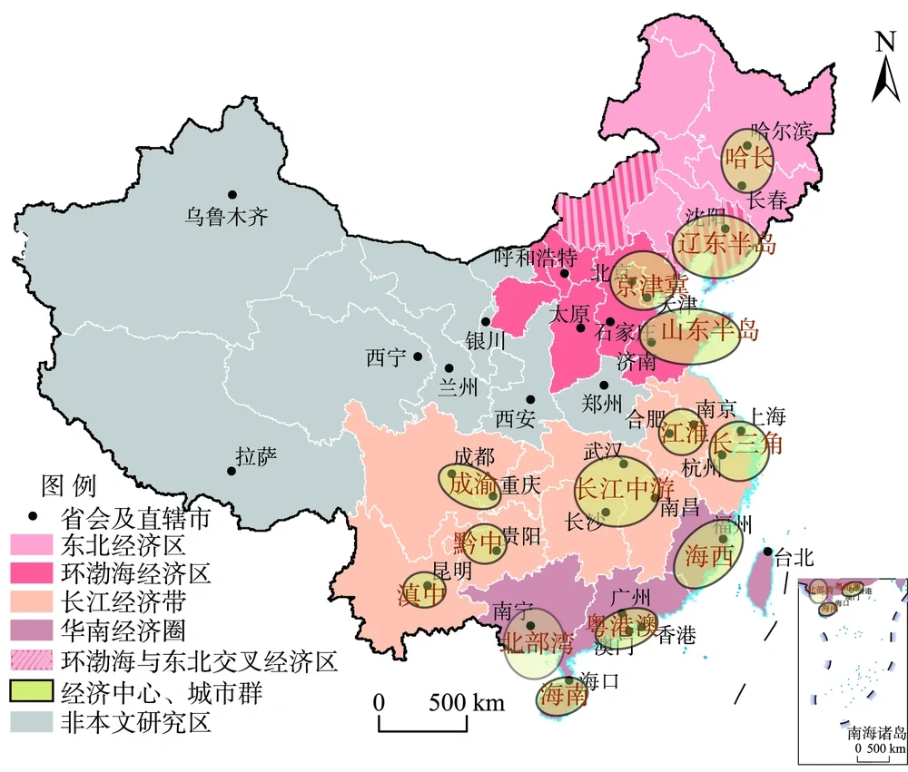 流动的韵律——中国经济圈的地理画卷