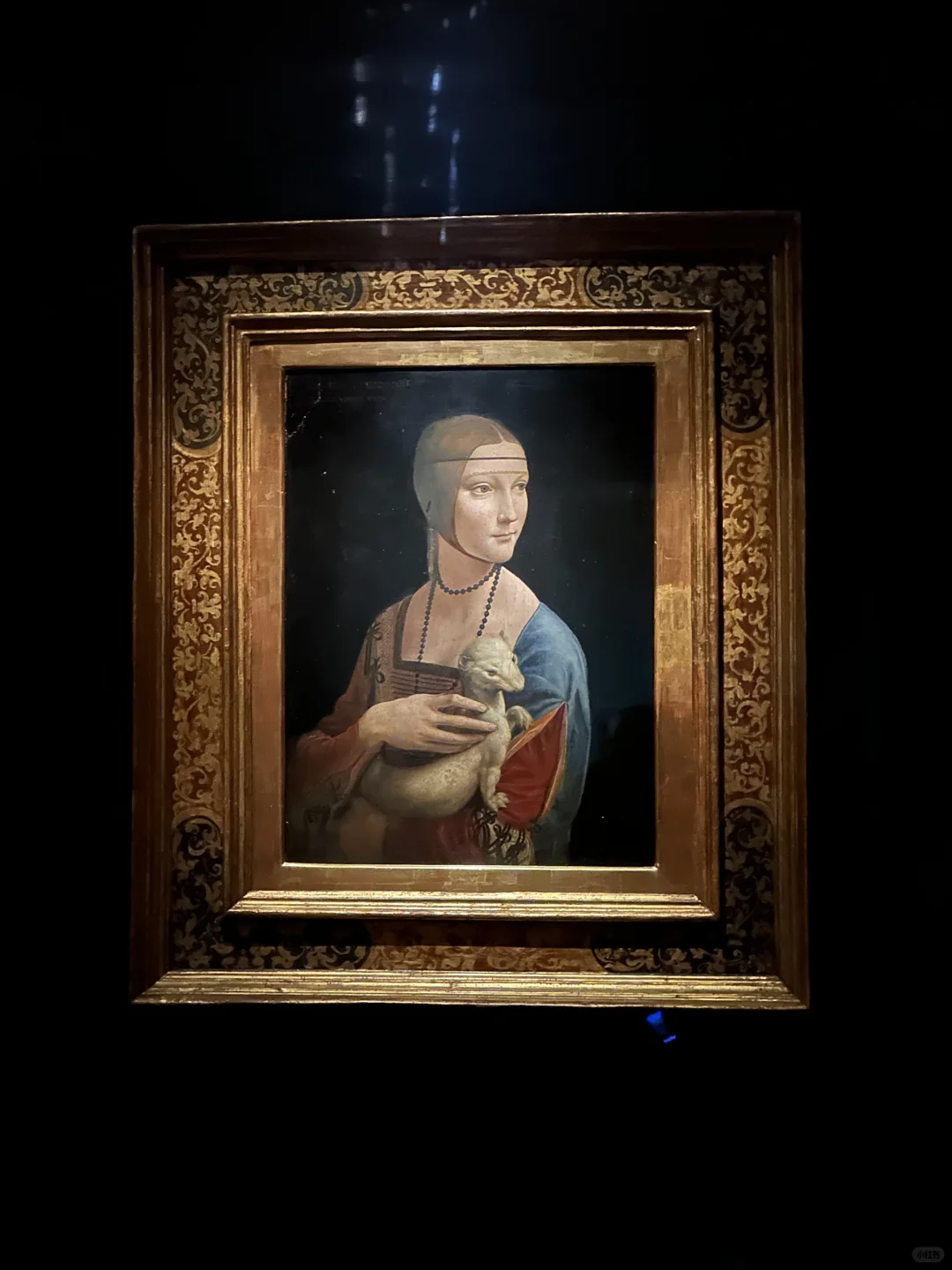 见到的第一幅达芬奇真迹