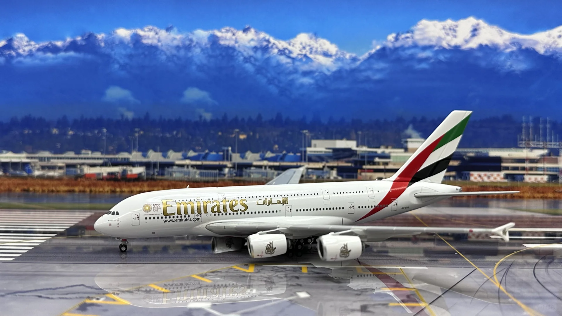 「从南京起飞」384阿联酋航空A380-800世博会