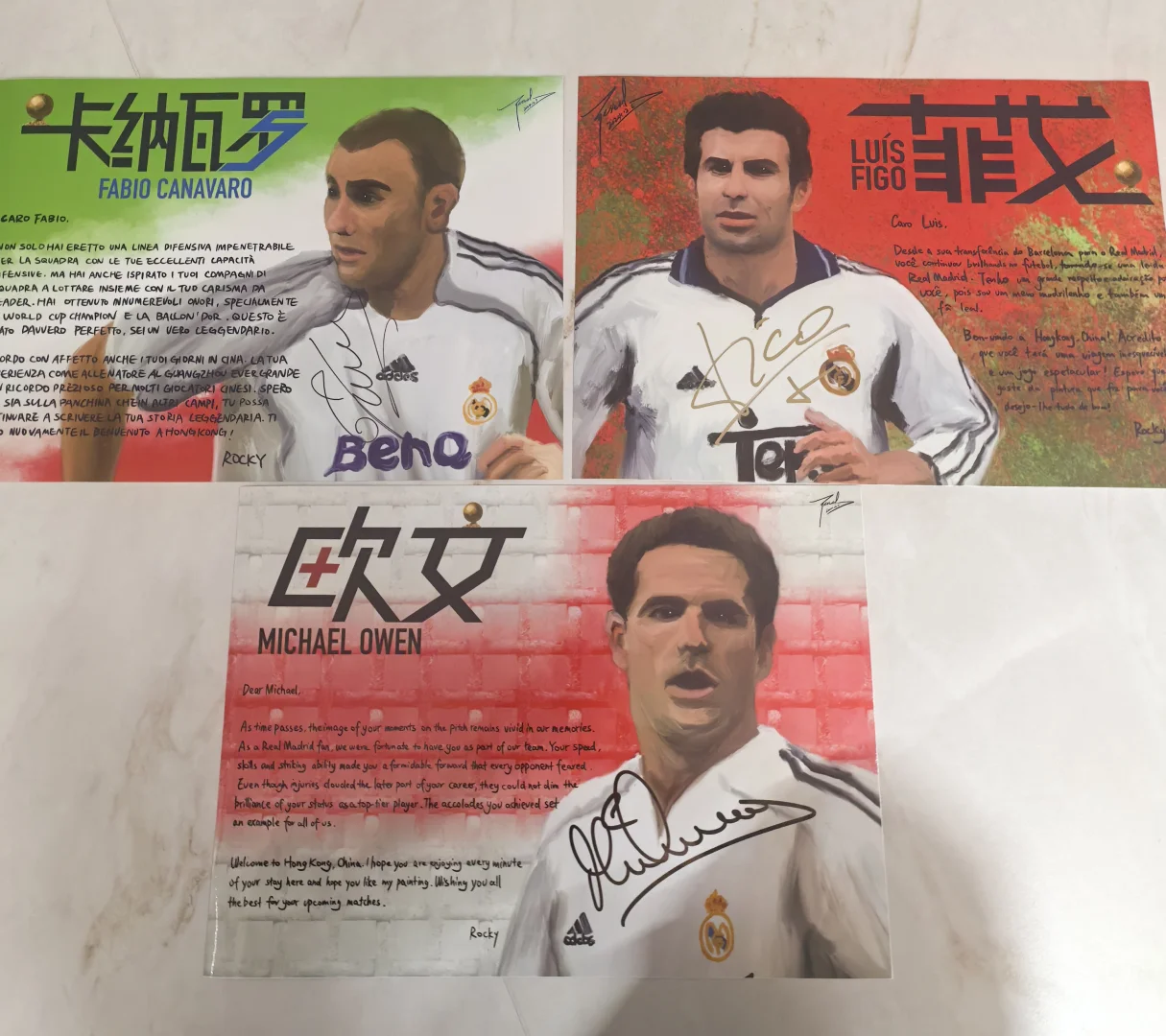 with三位金球先生