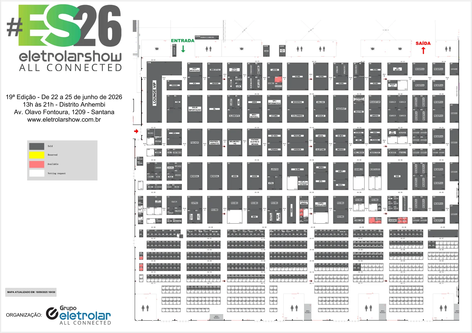 巴西消费电子及家电展ES Electrolar Show