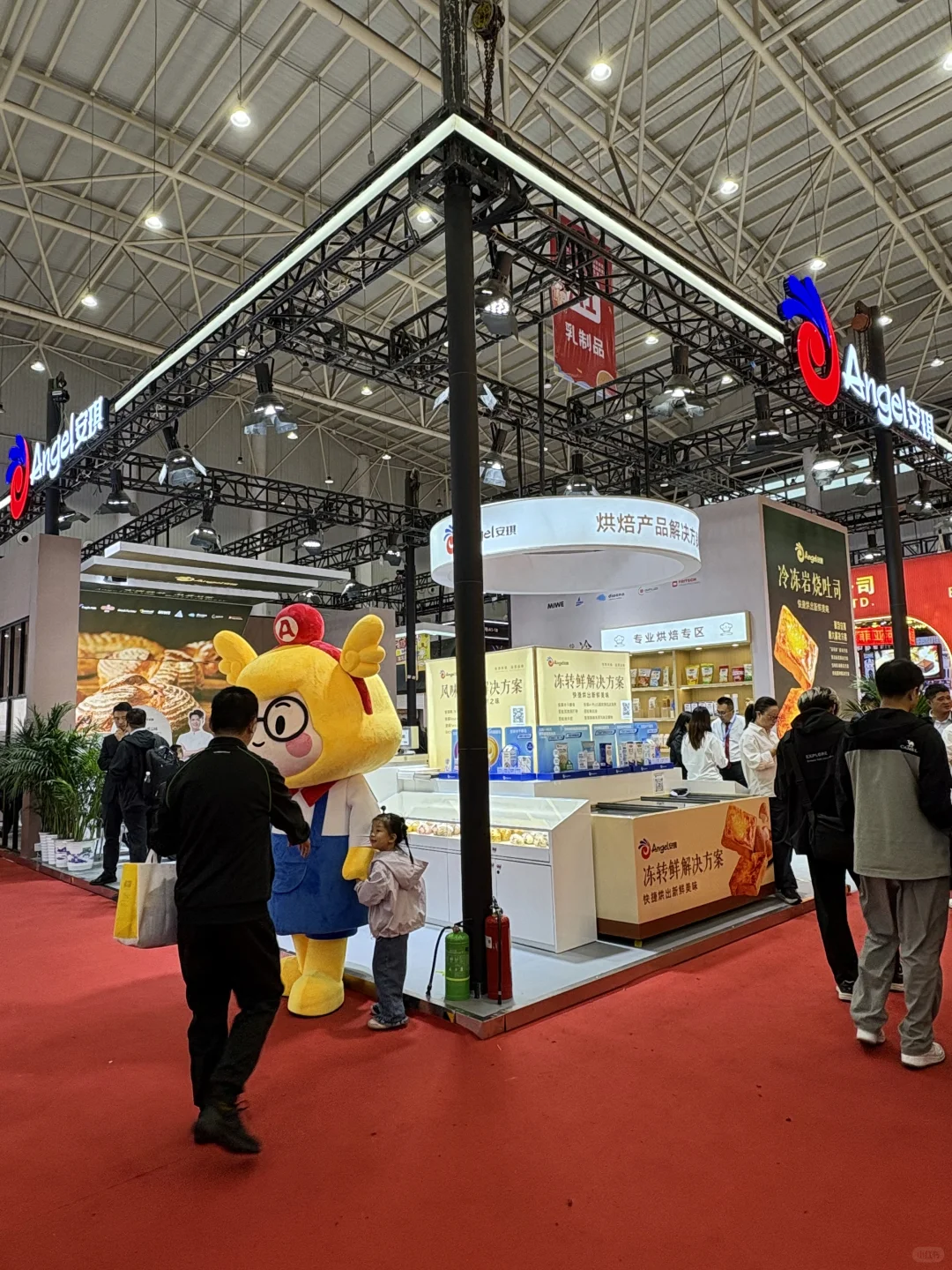 逛武汉烘焙展 被安琪酵母狠狠圈粉啦！?