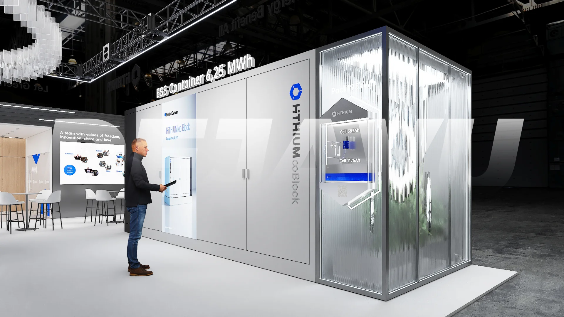 储能展台设计︱原创展台设计分享