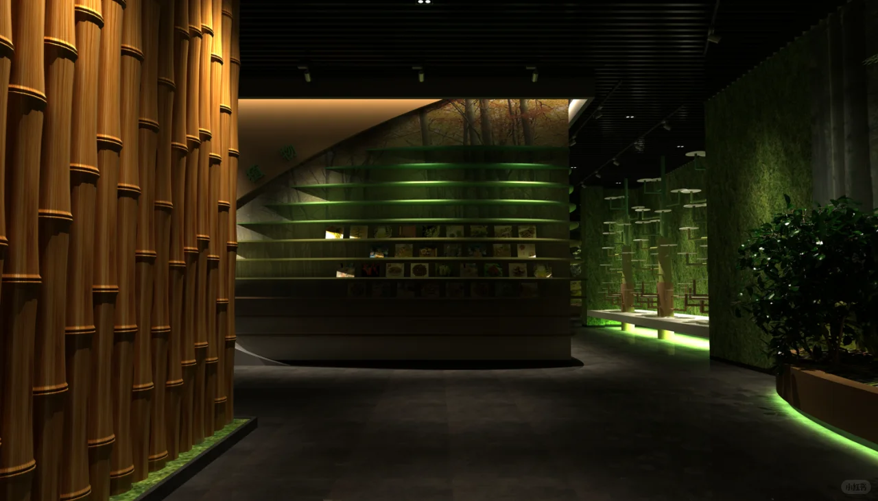 超赞“沉浸式”植物展厅设计