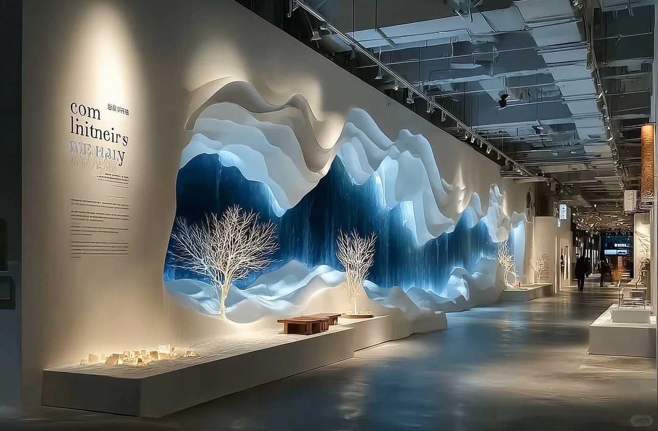 这也太惊艳了吧！展陈设计?