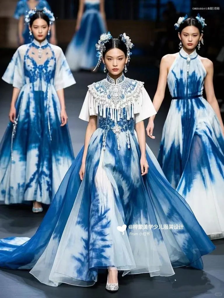 天呐这个扎染系列太美啦