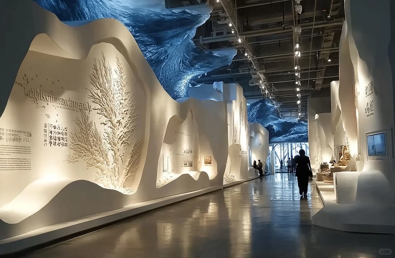 这也太惊艳了吧！展陈设计?