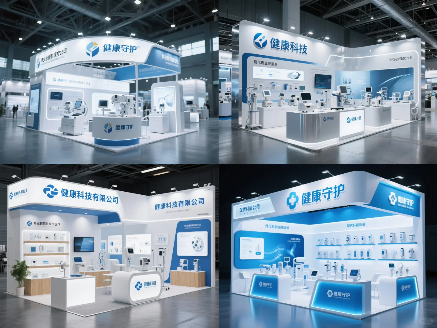 080｜挑战100天100套展台案例｜医疗器械行业