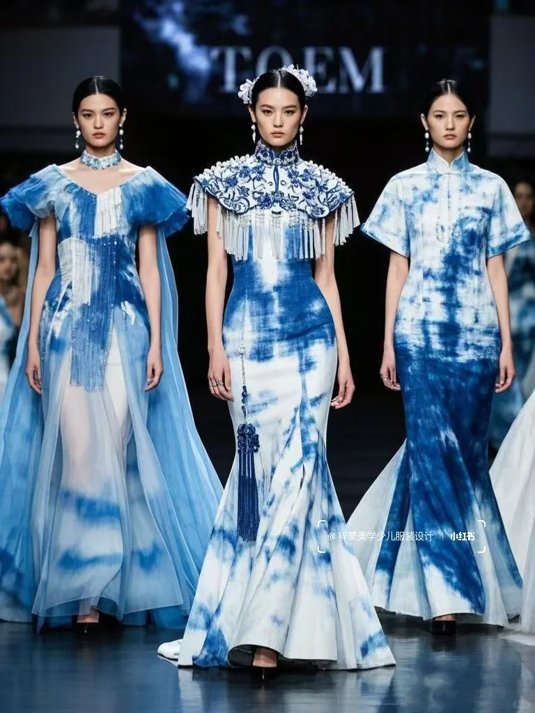 天呐这个扎染系列太美啦