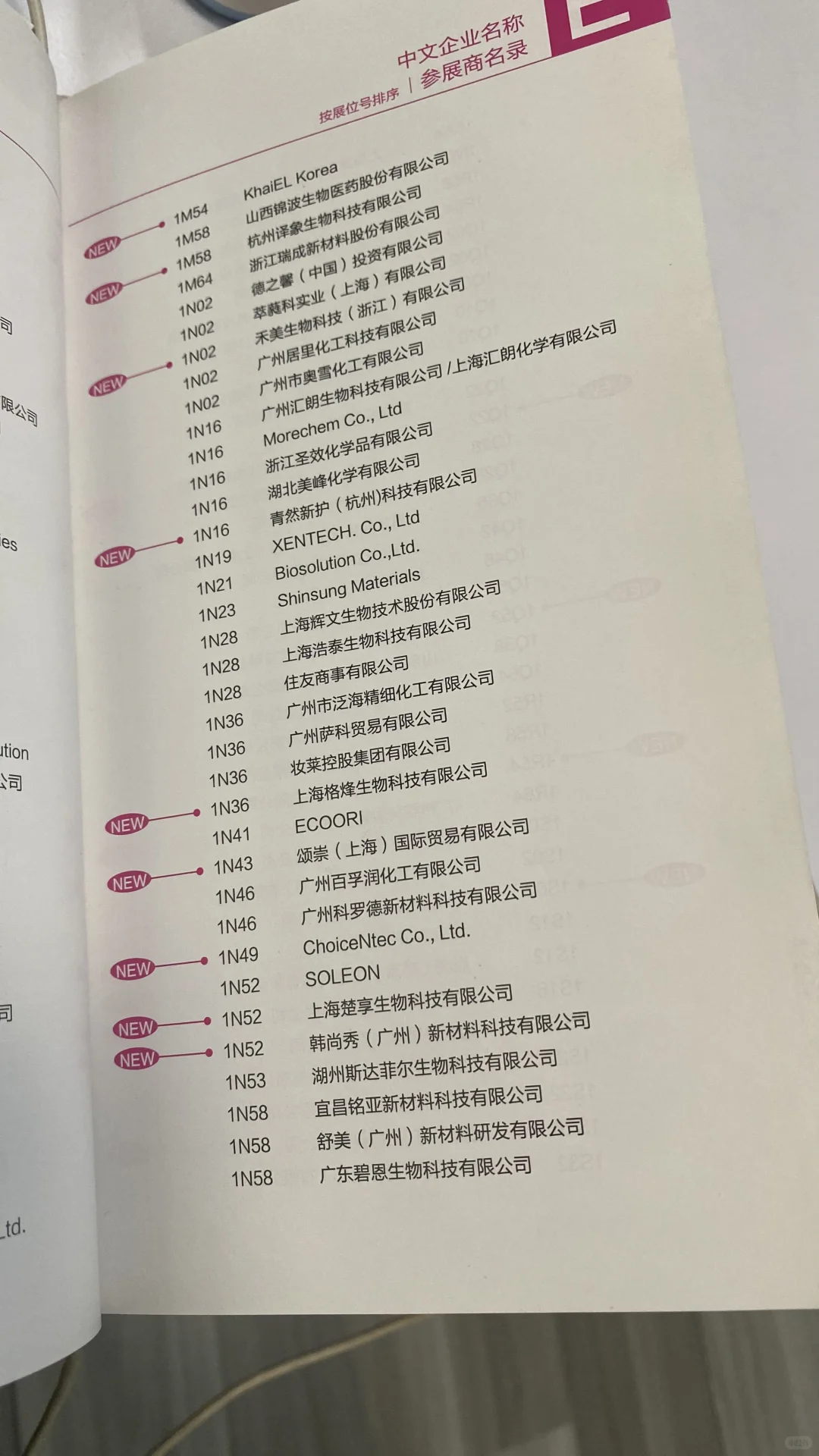 2024年上海PCHI 参展商名录