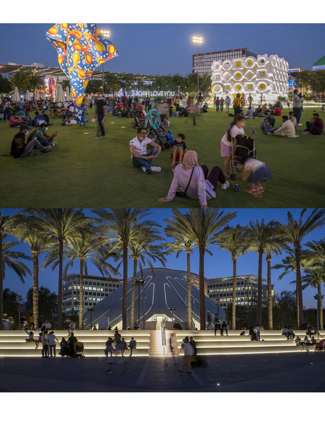 用景观驯服50℃沙漠,让千万人暴走不暴汗!