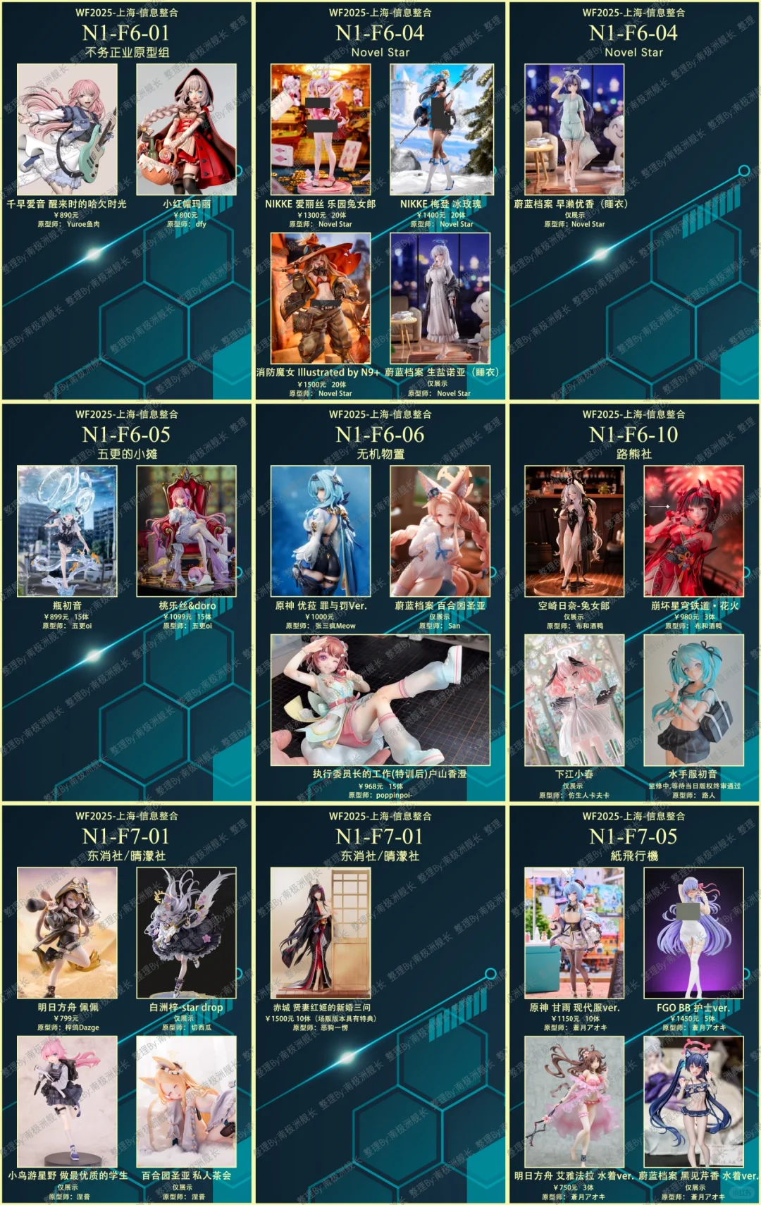 WF上海2025个人区信息整合最终版「第四弹」