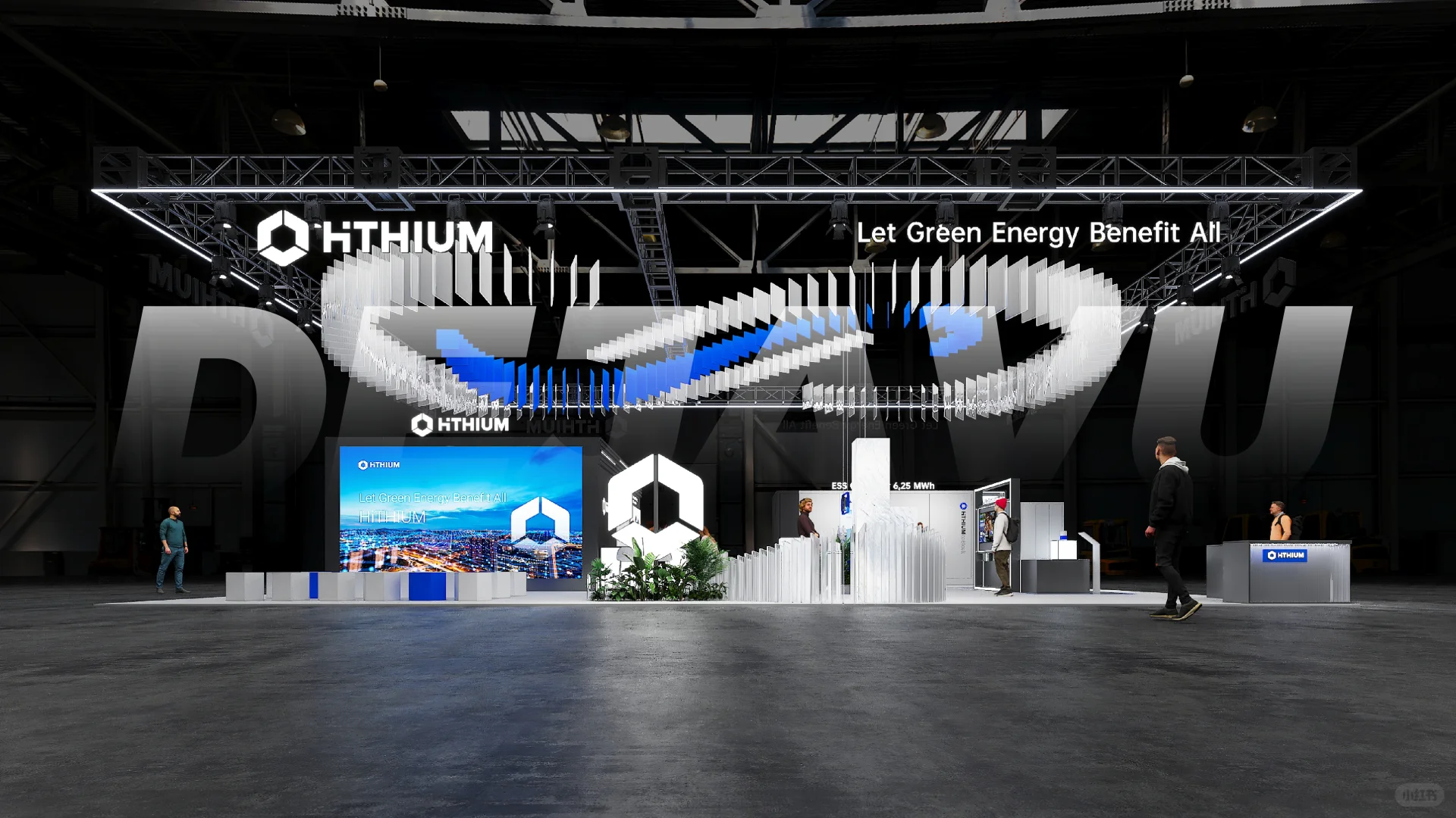 储能展台设计︱原创展台设计分享