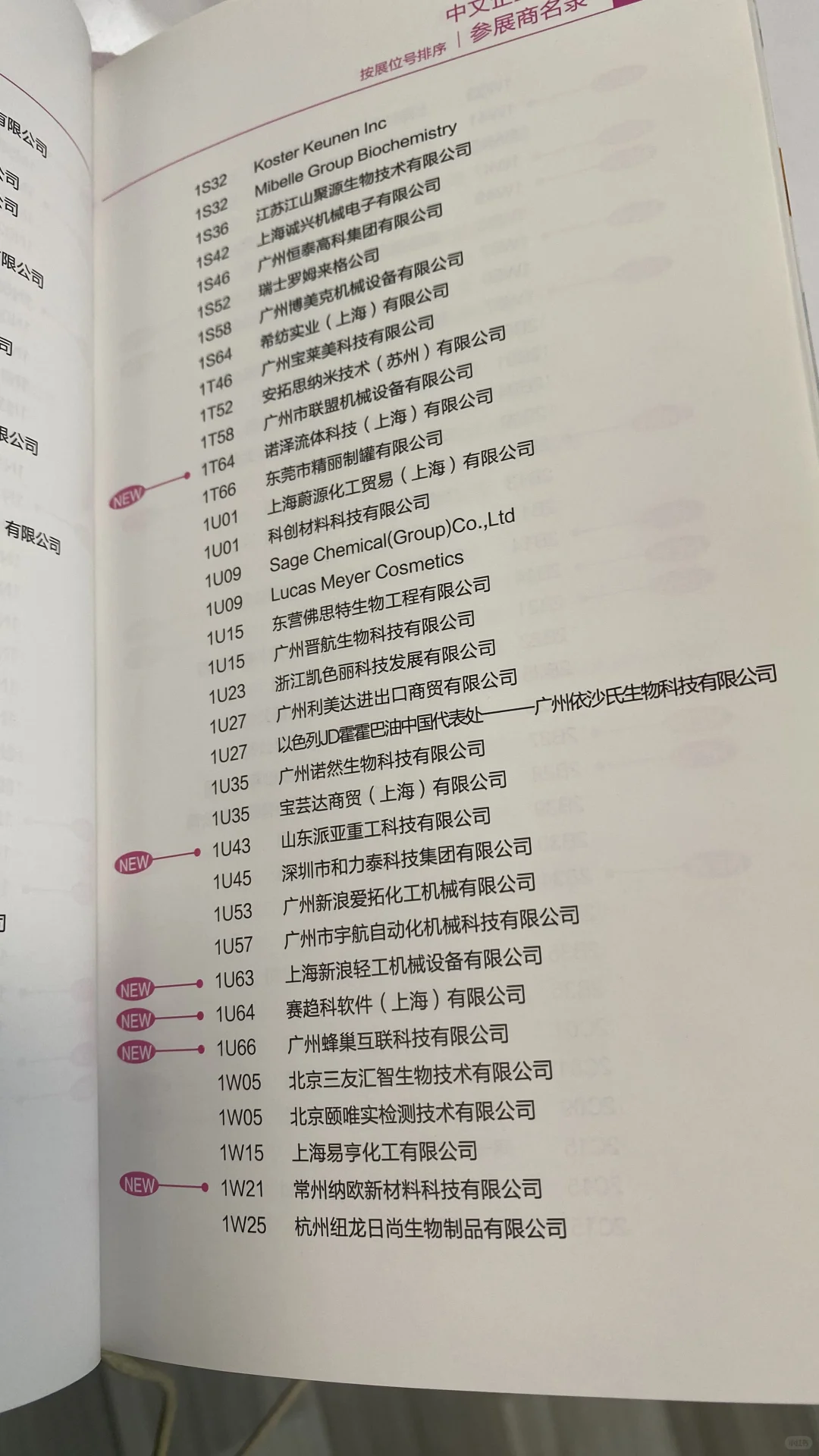 2024年上海PCHI 参展商名录