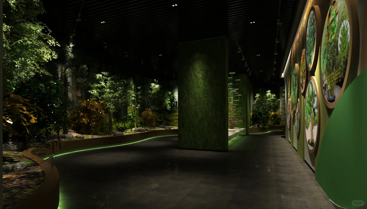 超赞“沉浸式”植物展厅设计