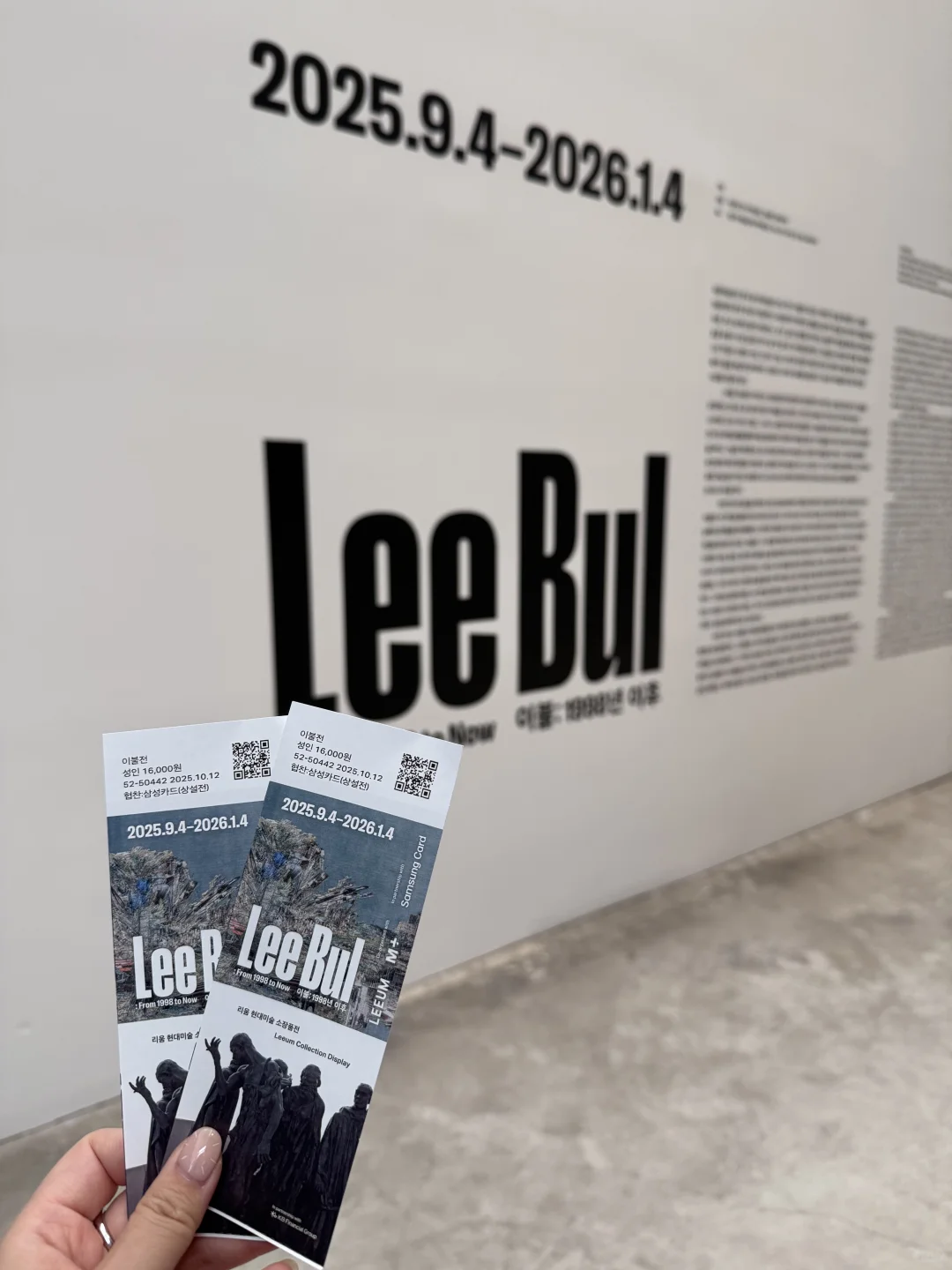 首尔看展丨Leeum美术馆 Lee Bul 이불 回顾展