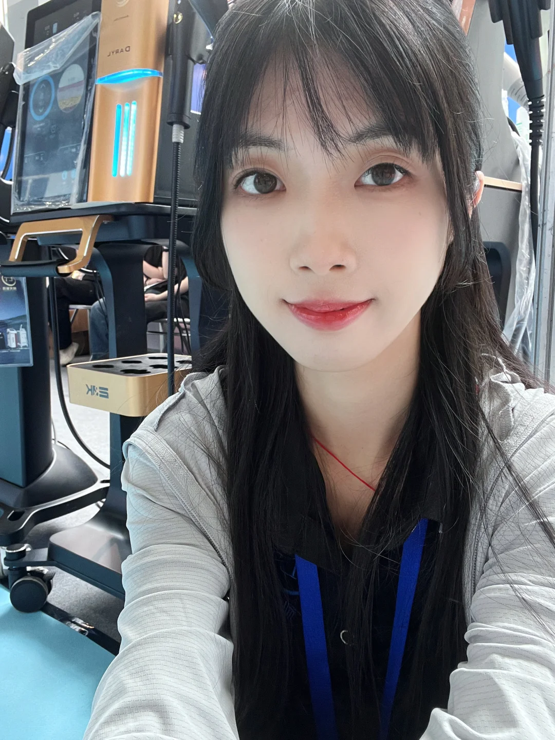 医博会没有人的?