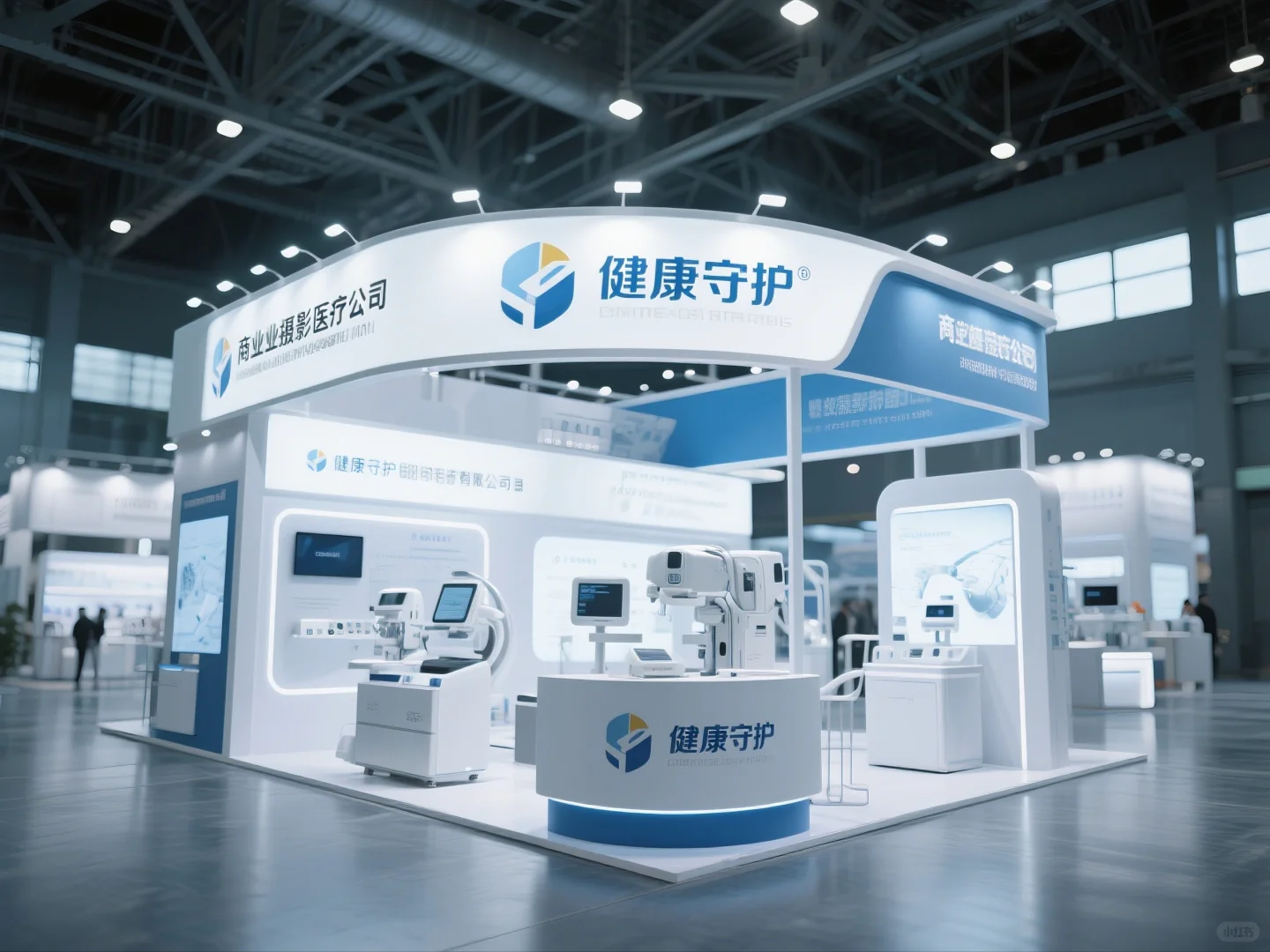 080｜挑战100天100套展台案例｜医疗器械行业